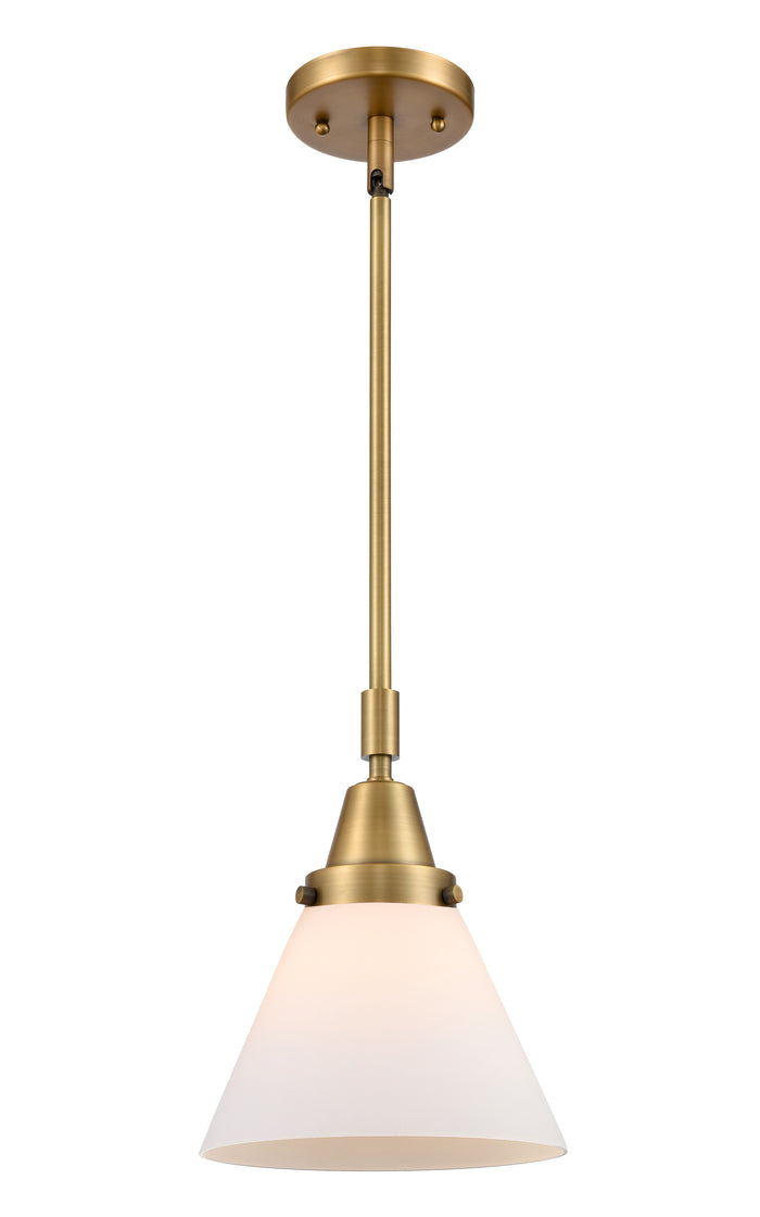 Brushed Brass / Matte White
