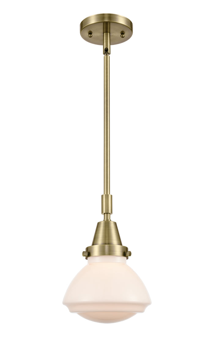 Caden Mini Pendant Antique Brass Finish