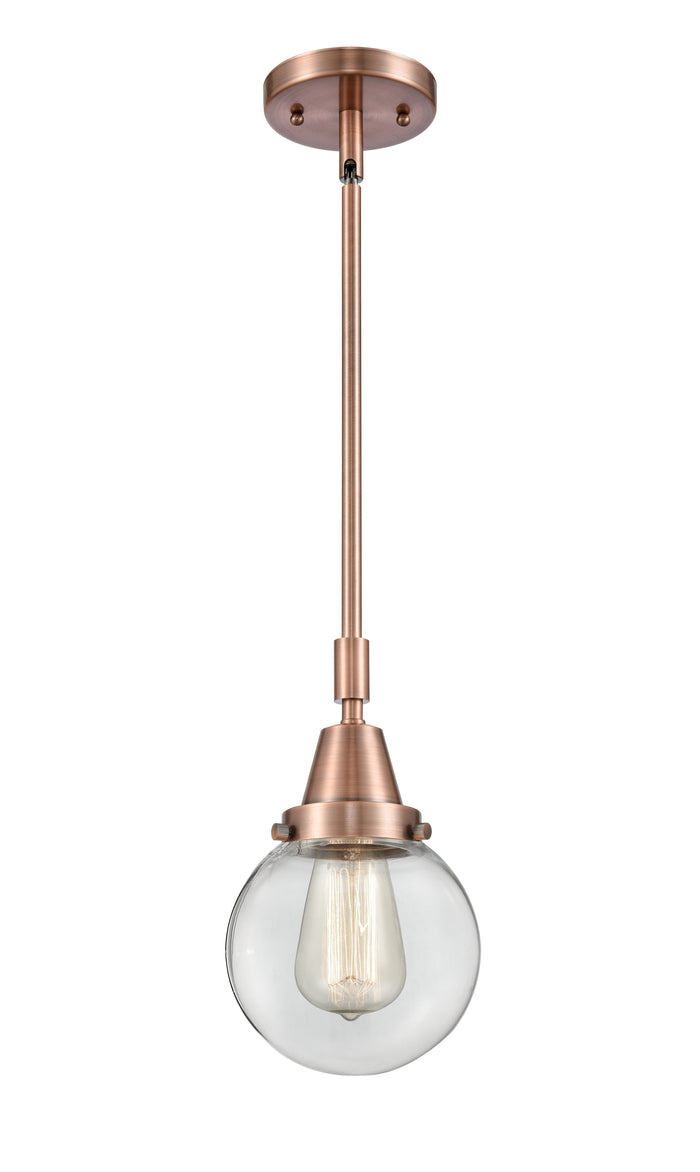Caden Mini Pendant Antique Brass Finish