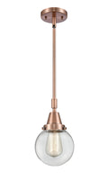 Caden Mini Pendant Antique Brass Finish