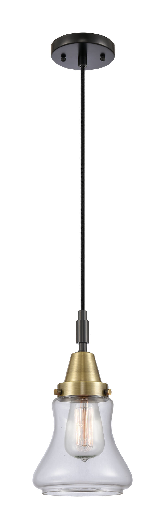 Caden Mini Pendant Antique Brass Finish