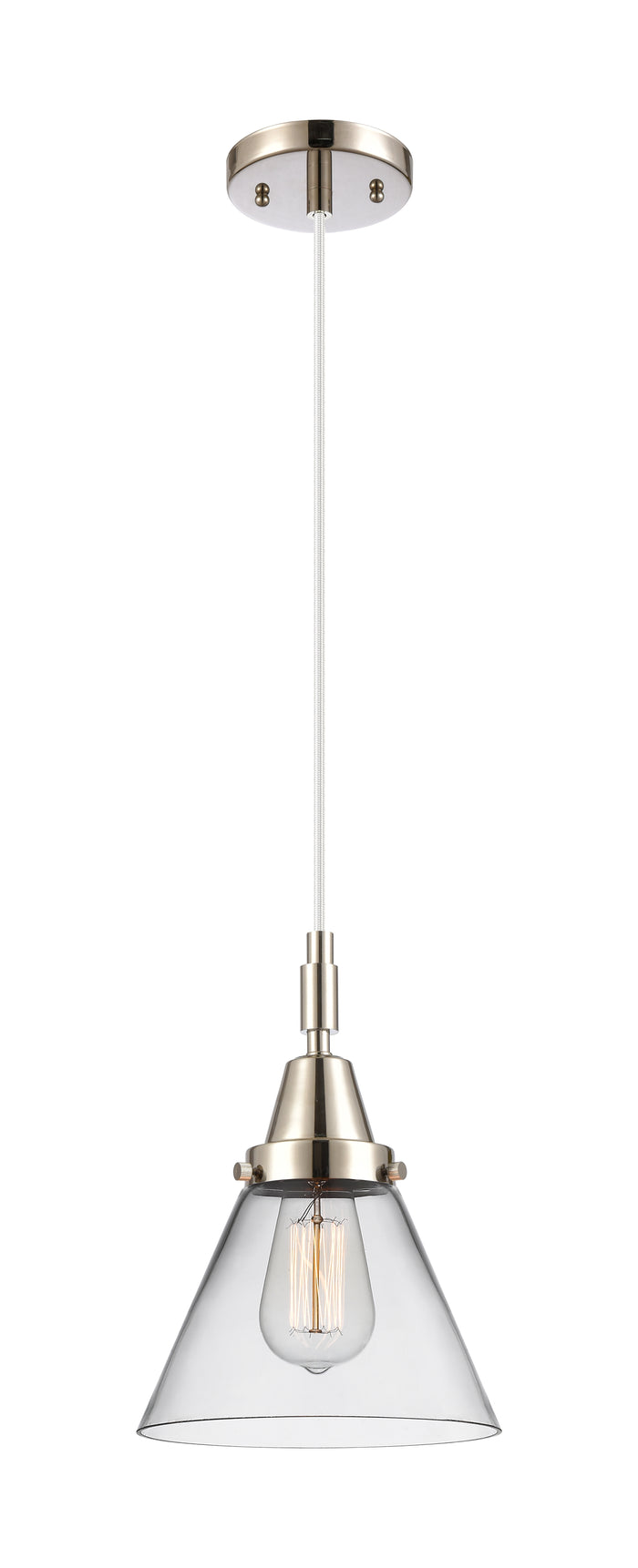 Polished Nickel / Clear