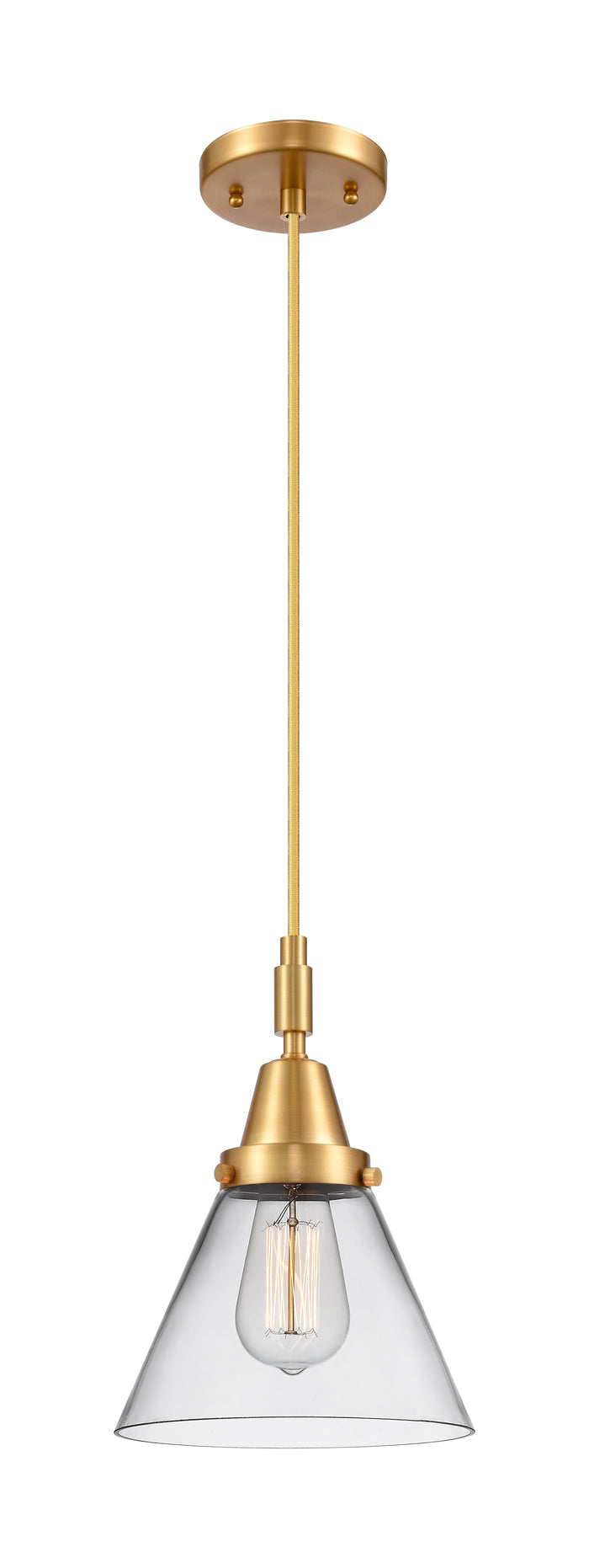 Satin Gold / Clear