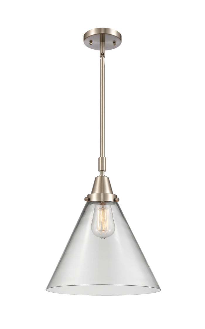 Brushed Satin Nickel / Clear