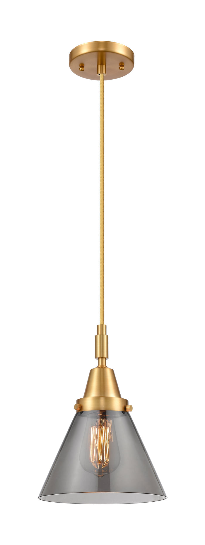 Satin Gold / Light Smoke
