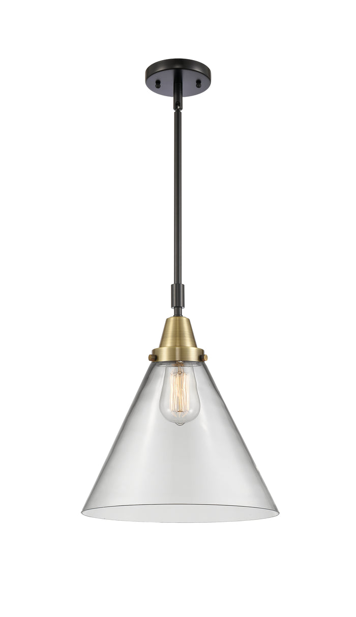 Caden Mini Pendant Antique Brass Finish