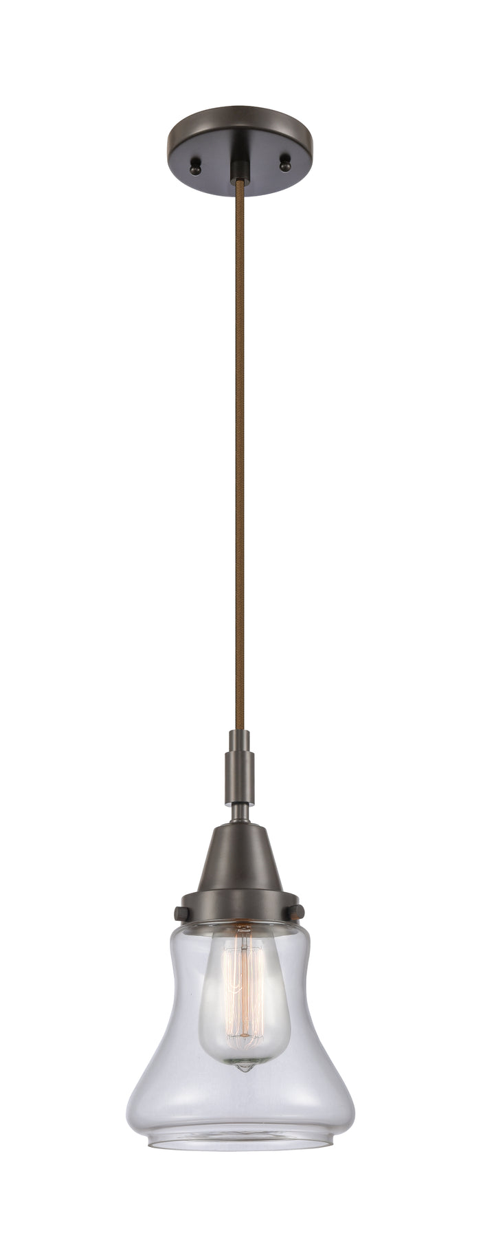 Caden Mini Pendant Antique Brass Finish