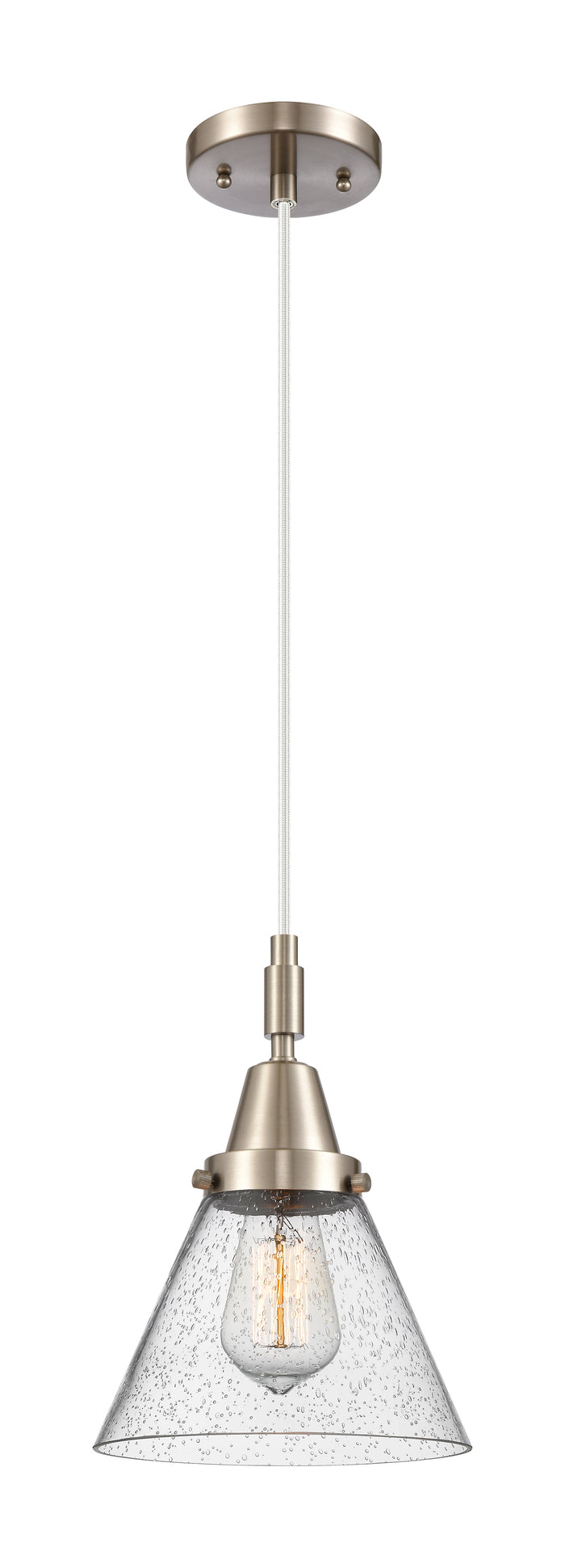 Brushed Satin Nickel / Seedy
