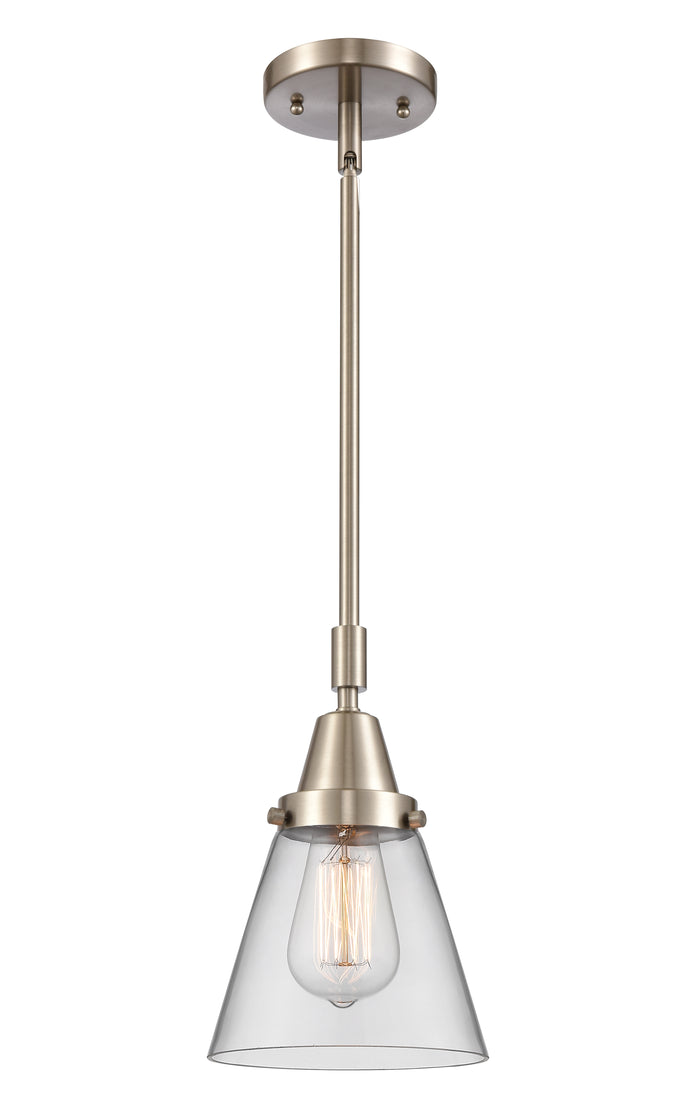 Brushed Satin Nickel / Clear