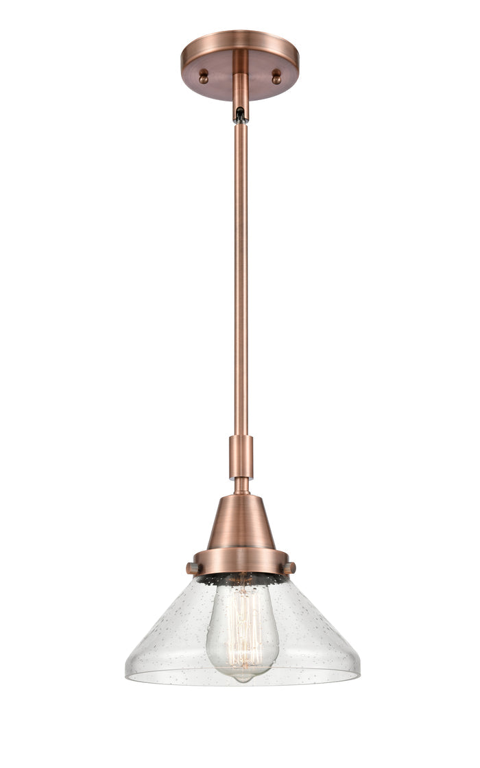 Caden Mini Pendant Antique Brass Finish