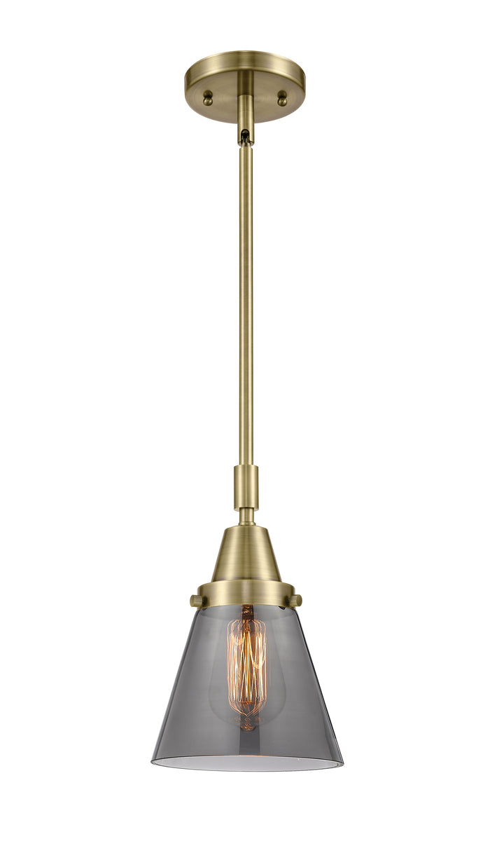 Caden Mini Pendant Antique Brass Finish