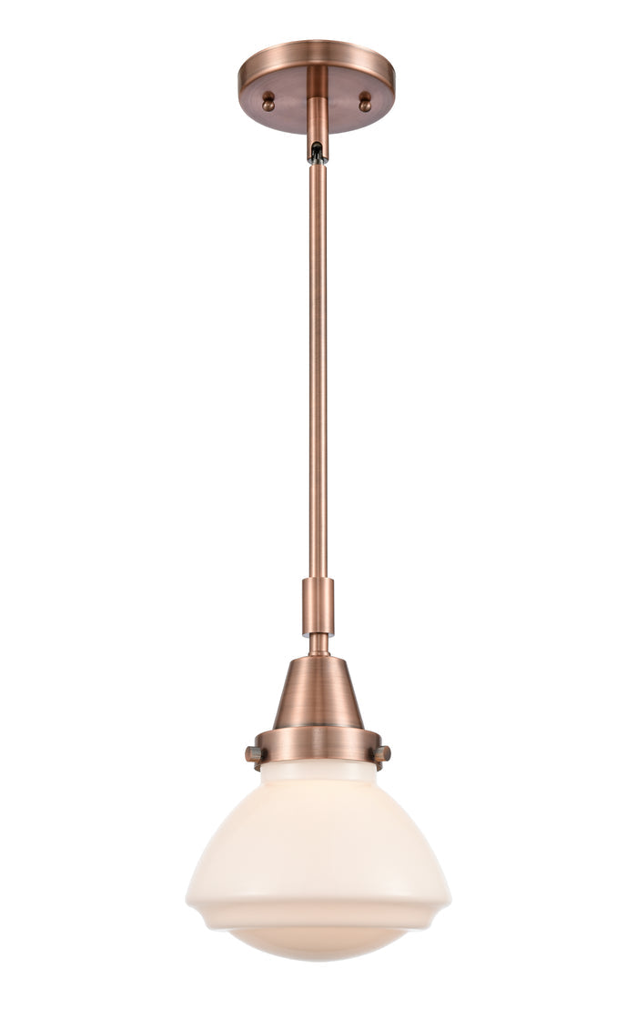 Caden Mini Pendant Antique Brass Finish
