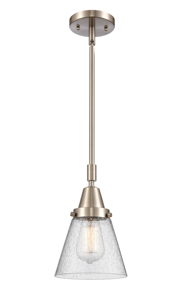 Brushed Satin Nickel / Seedy