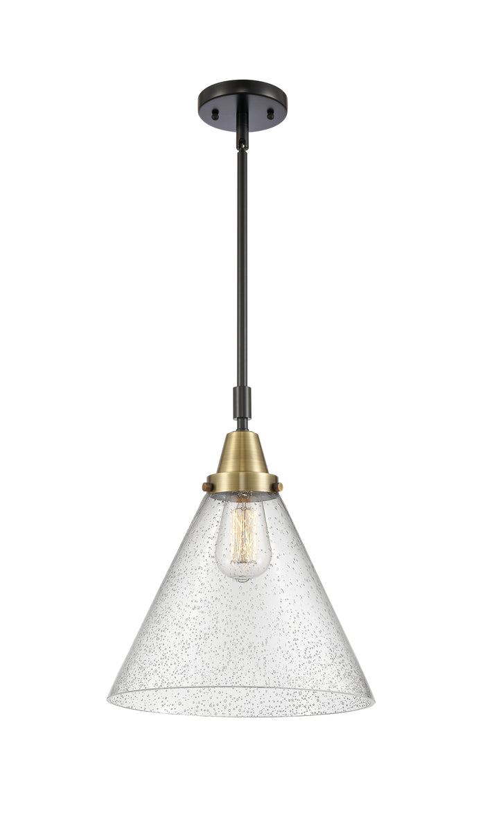 Caden Mini Pendant Antique Brass Finish
