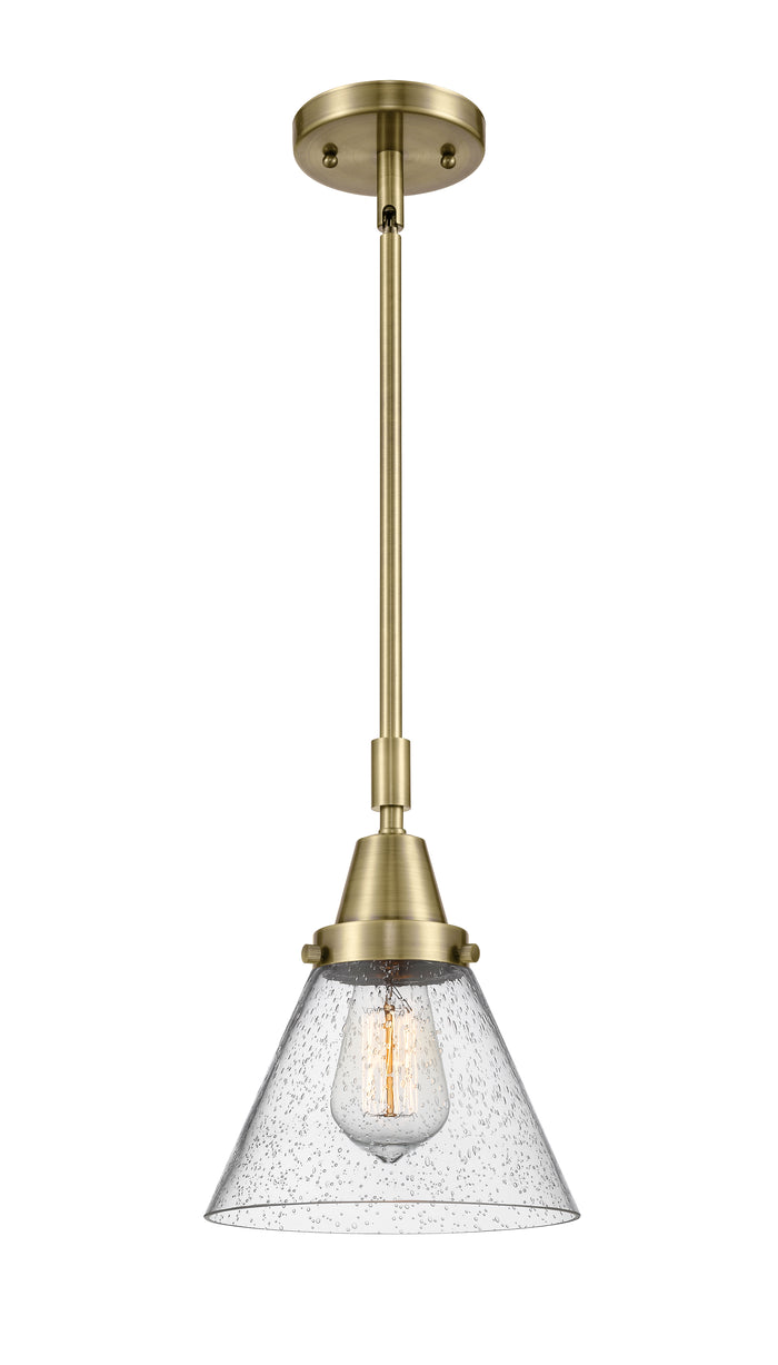 Caden Mini Pendant Antique Brass Finish