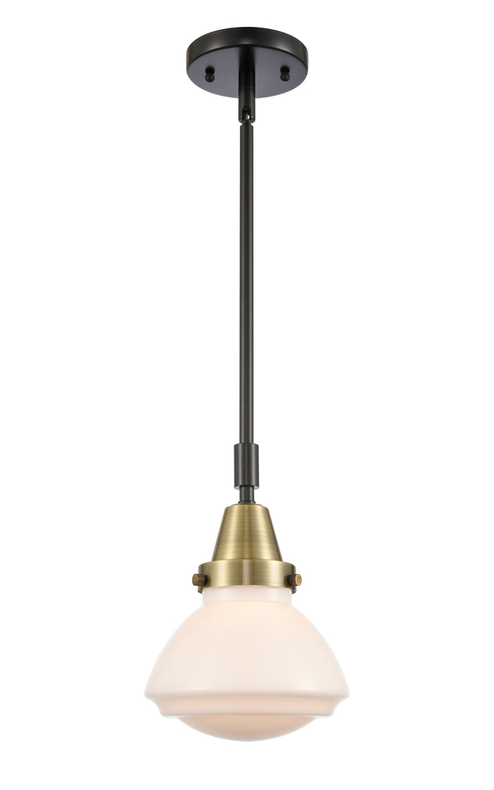 Caden Mini Pendant Antique Brass Finish
