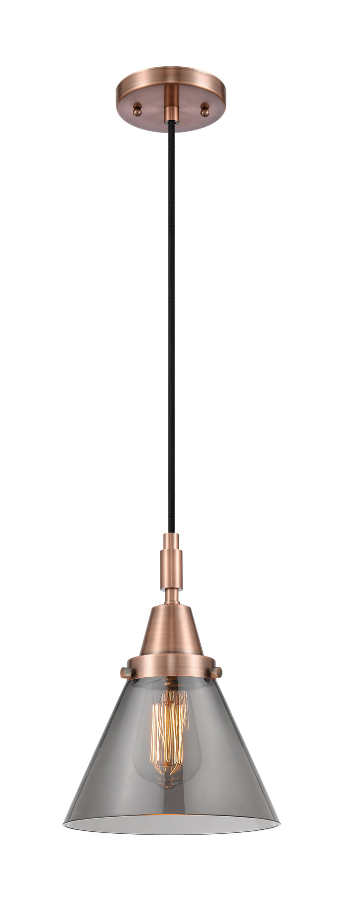 Caden Mini Pendant Antique Brass Finish