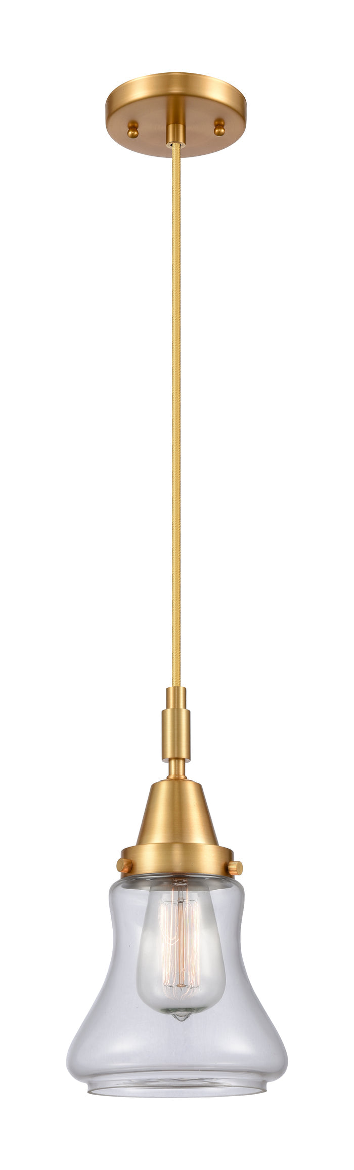 Caden Mini Pendant Antique Brass Finish