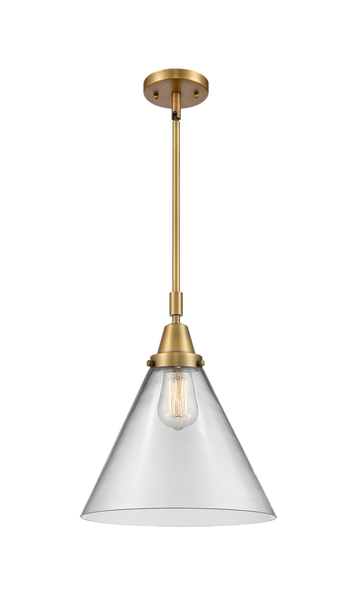 Caden Mini Pendant Antique Brass Finish