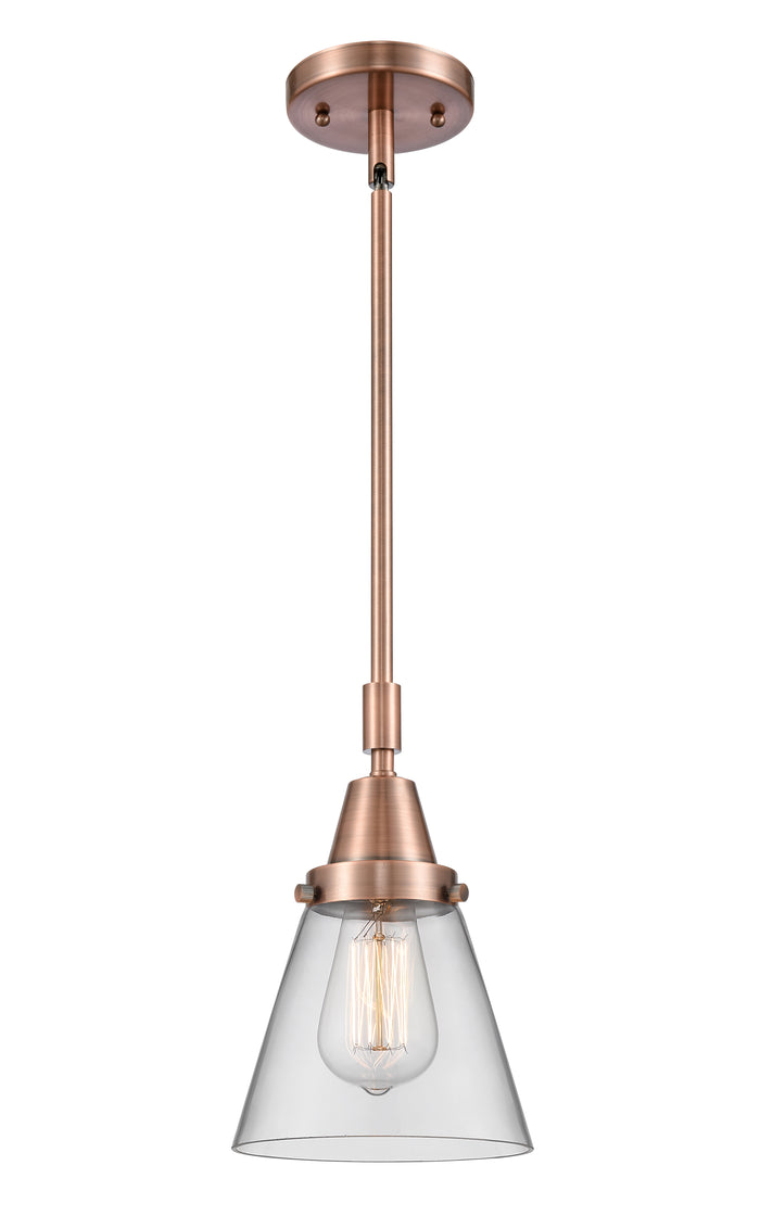 Caden Mini Pendant Antique Brass Finish