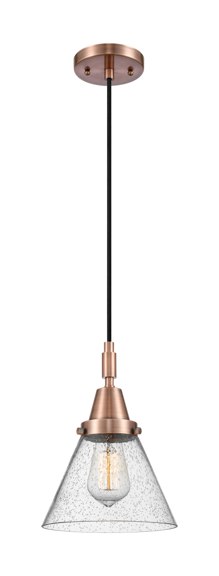 Caden Mini Pendant Antique Brass Finish