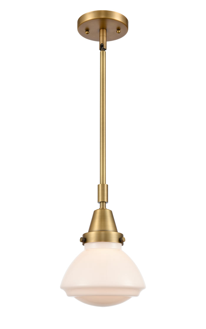 Caden Mini Pendant Antique Brass Finish