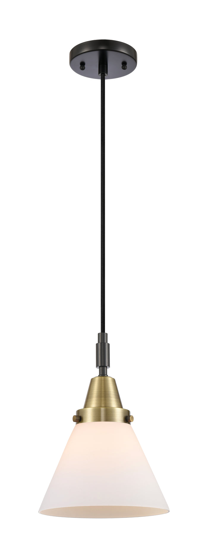Caden Mini Pendant Antique Brass Finish