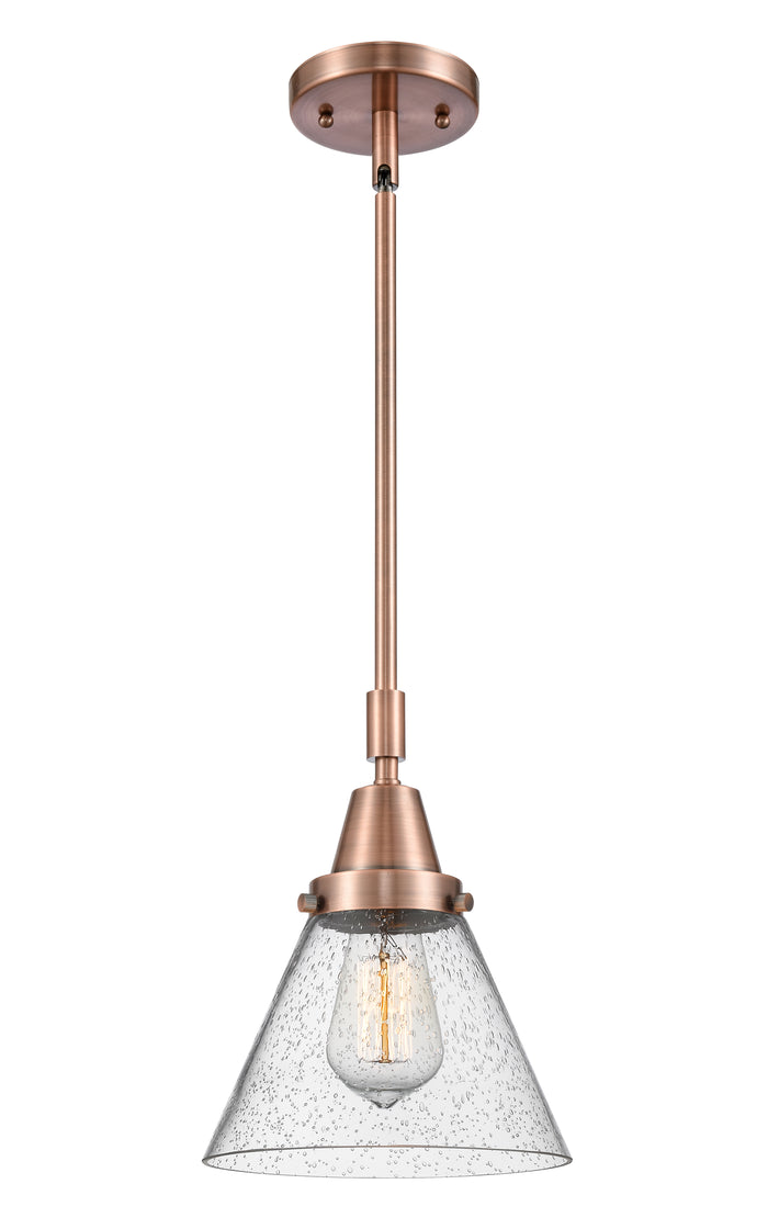 Caden Mini Pendant Antique Brass Finish
