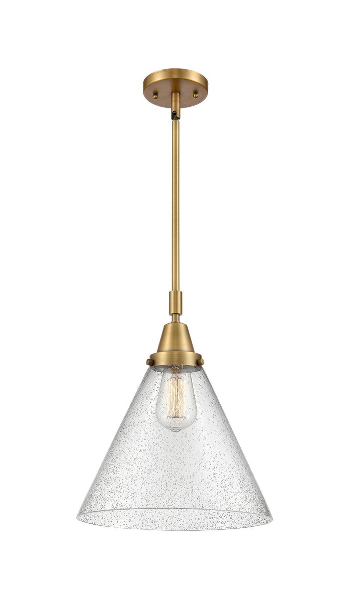 Caden Mini Pendant Antique Brass Finish
