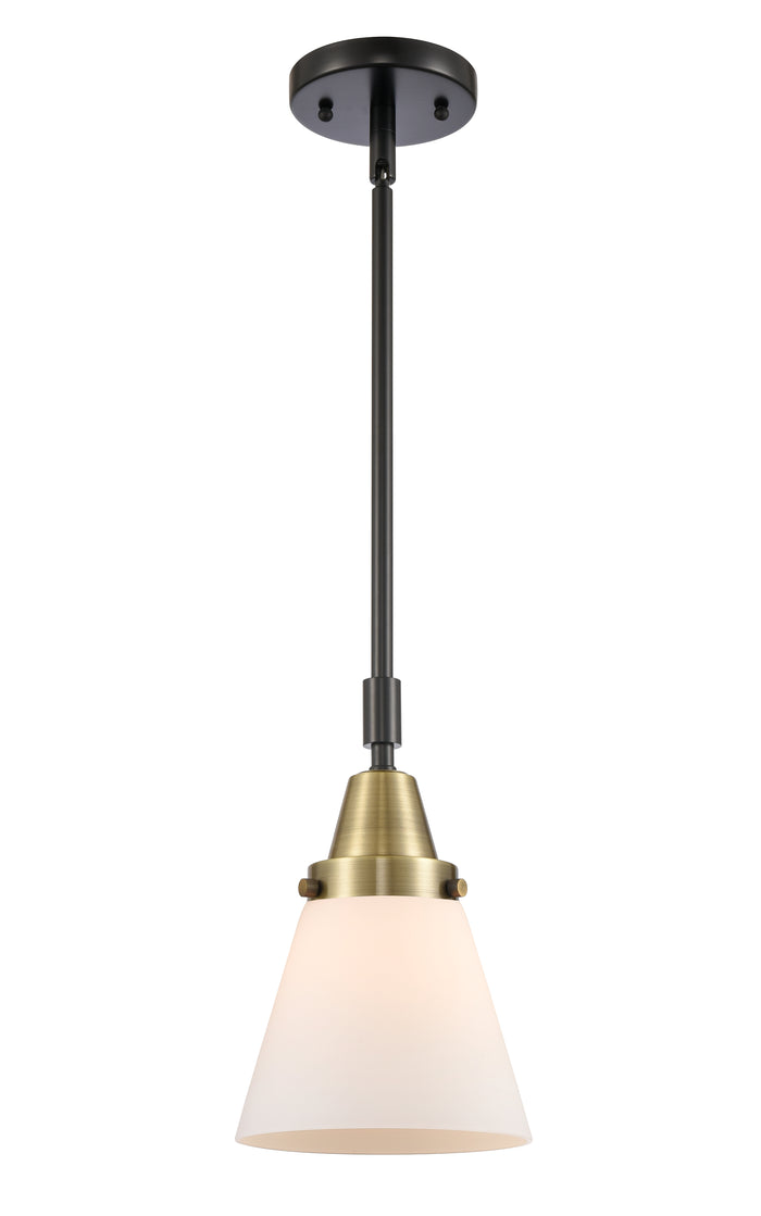 Black Antique Brass / Matte White