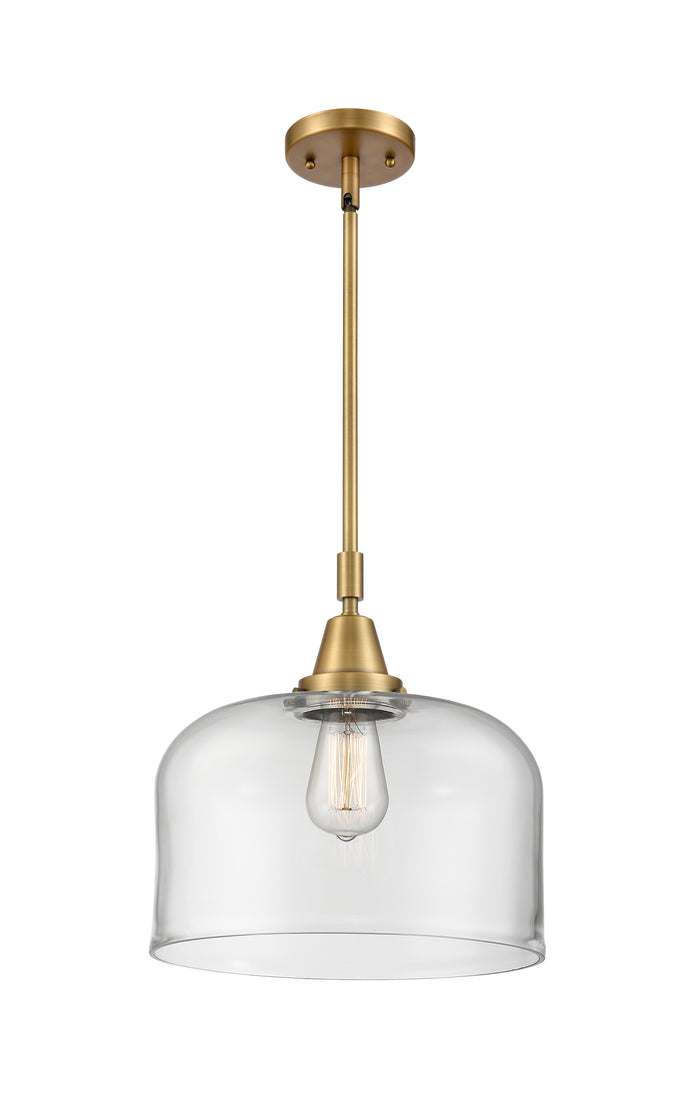 Brushed Brass / Clear