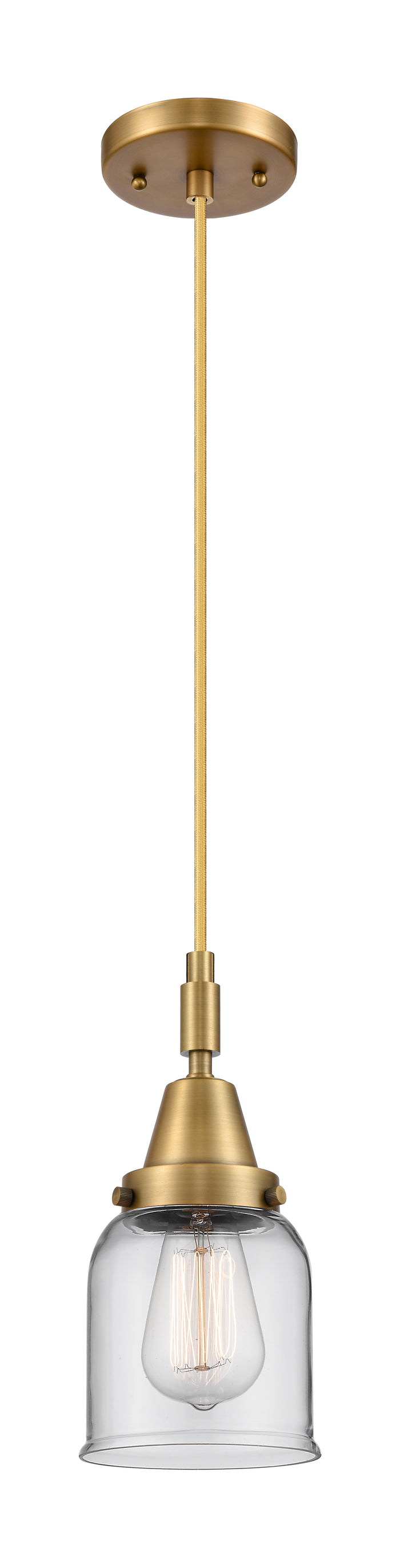 Brushed Brass / Clear