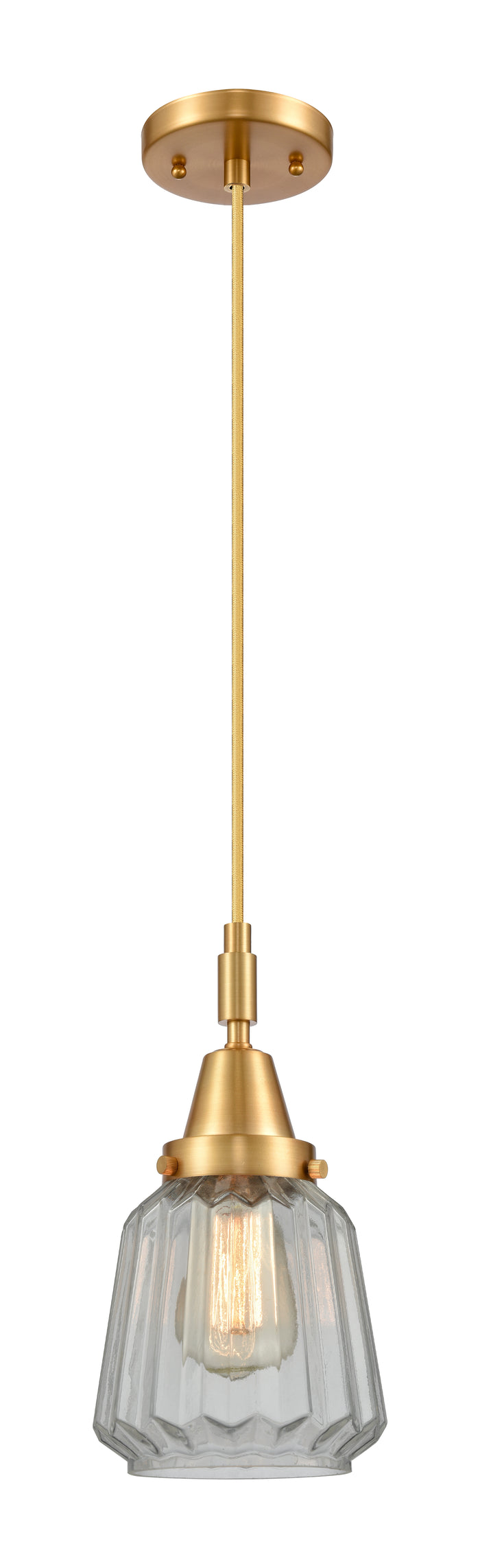 Satin Gold / Clear