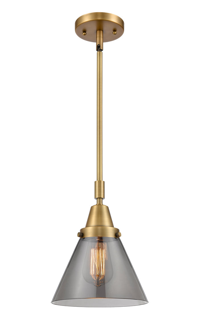 Brushed Brass / Light Smoke