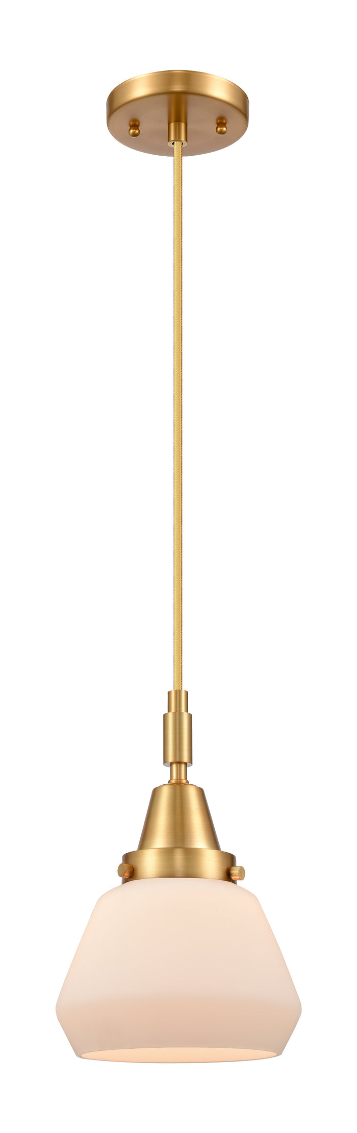 Satin Gold / Matte White