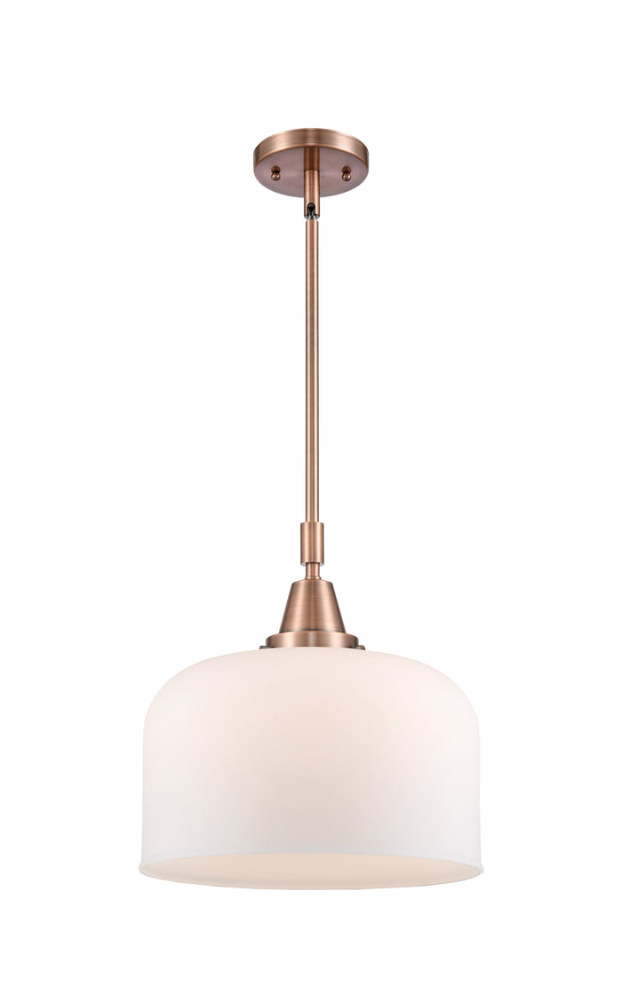 Caden Mini Pendant Antique Brass Glass