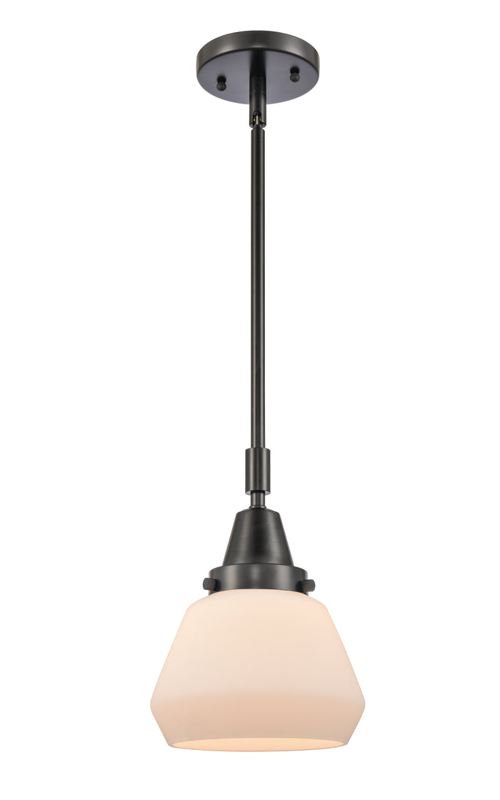 Caden Mini Pendant Antique Brass Glass