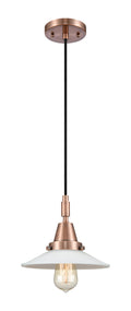 Caden Mini Pendant Antique Brass Glass