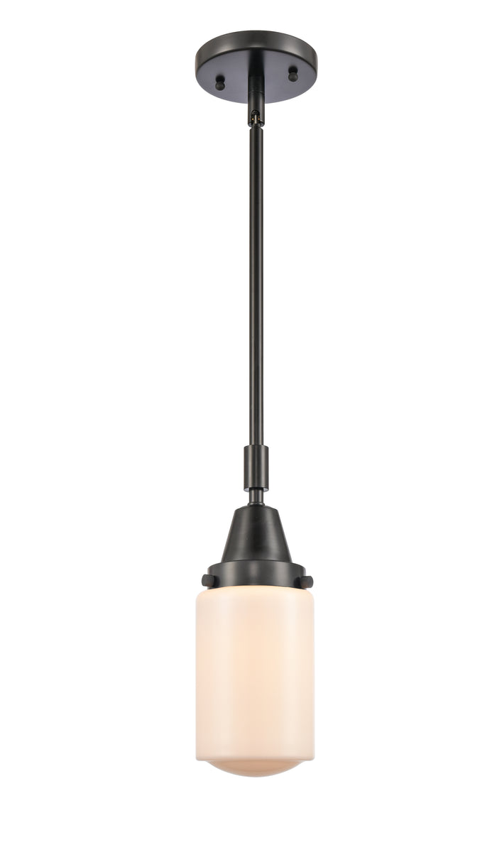 Caden Mini Pendant Antique Brass Glass