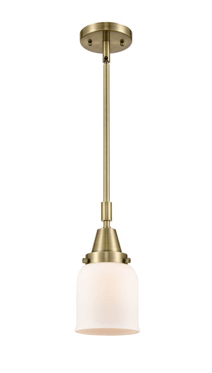Caden Mini Pendant Antique Brass Glass