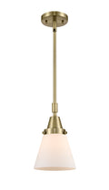 Caden Mini Pendant Antique Brass Glass