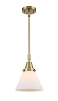 Caden Mini Pendant Antique Brass Glass