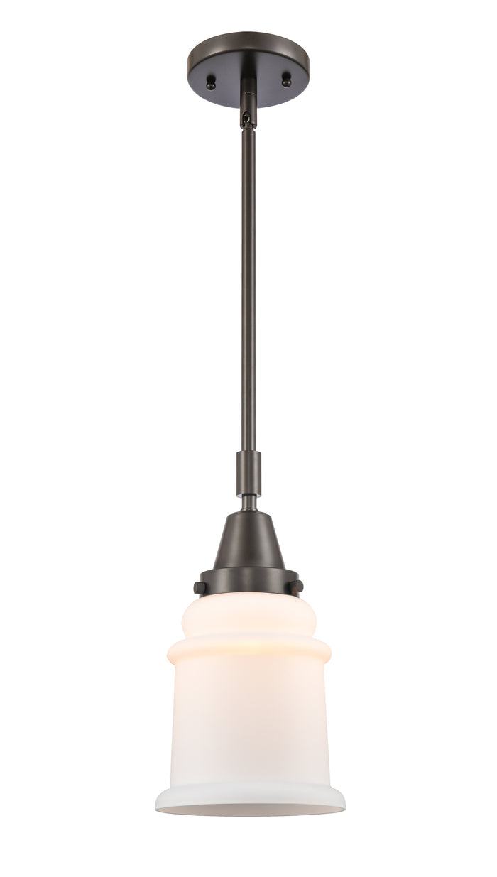 Caden Mini Pendant Antique Brass Glass