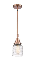 Caden Mini Pendant Antique Brass Glass