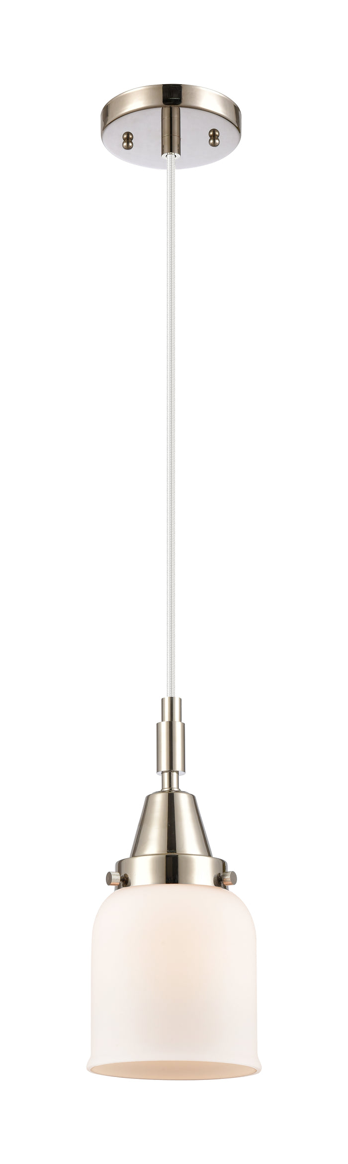 Polished Nickel / Matte White