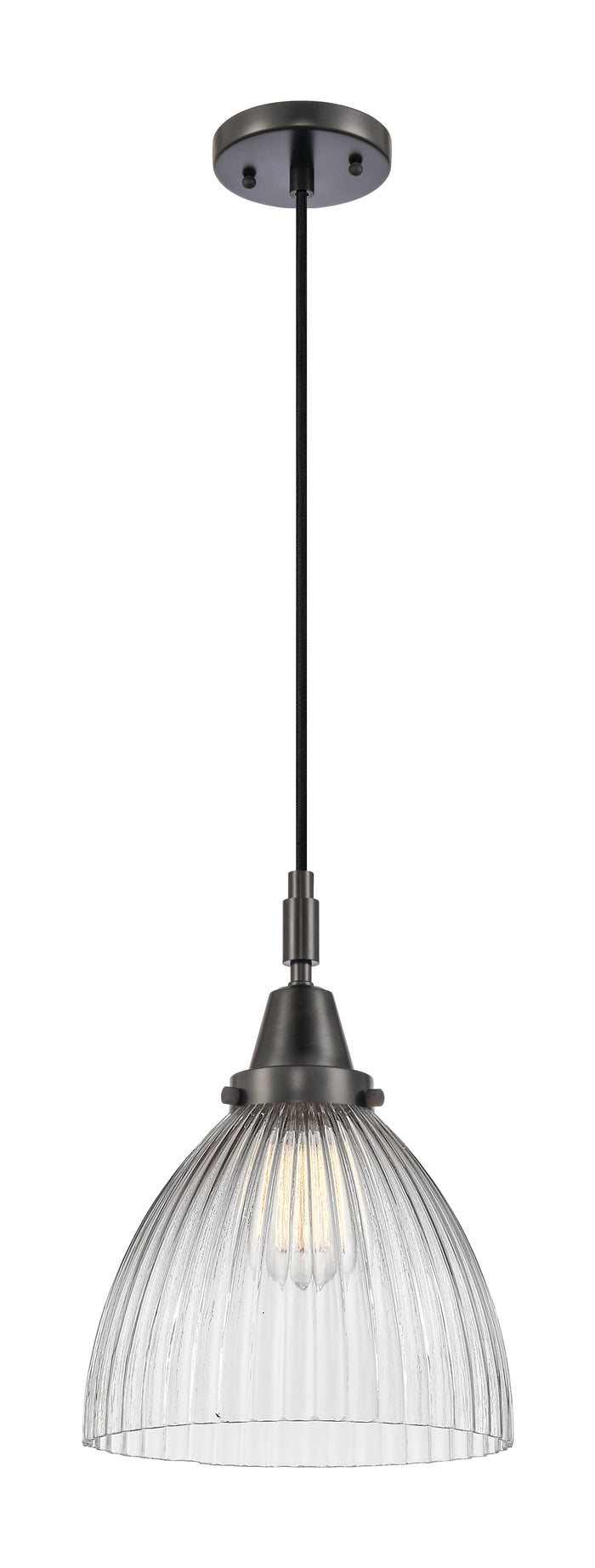 Caden Mini Pendant Antique Brass Glass