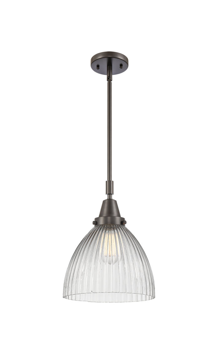 Caden Mini Pendant Antique Brass Glass
