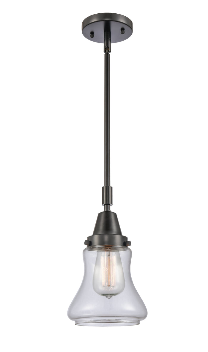 Caden Mini Pendant Antique Brass Glass