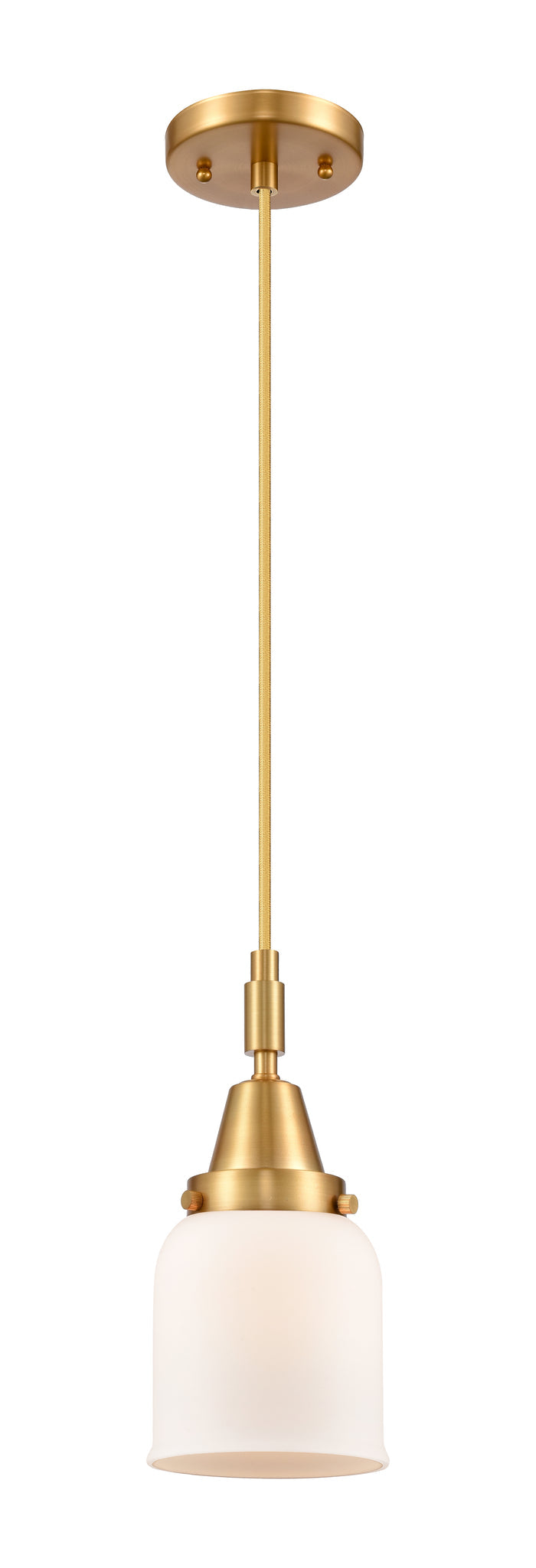 Satin Gold / Matte White
