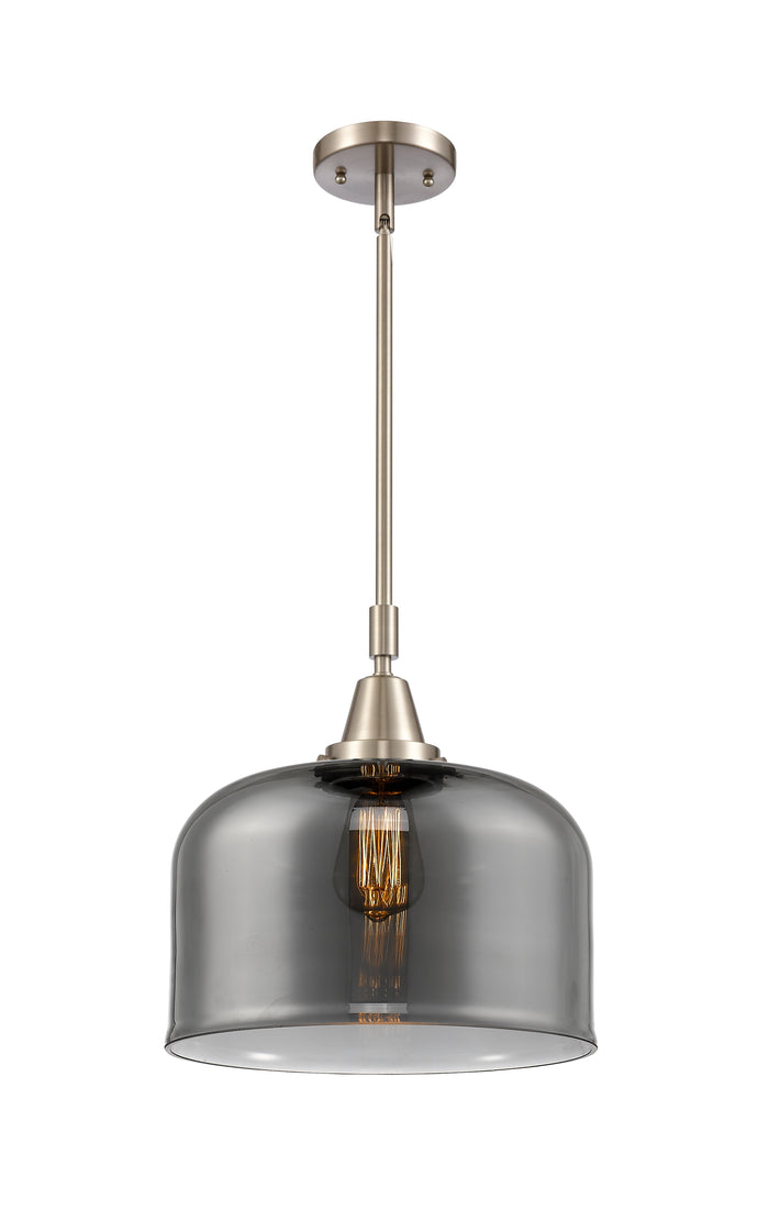 Brushed Satin Nickel / Light Smoke